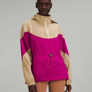 Lululemon Evergreen Anorak / Prosecco / Ripened Raspberry / Size 6